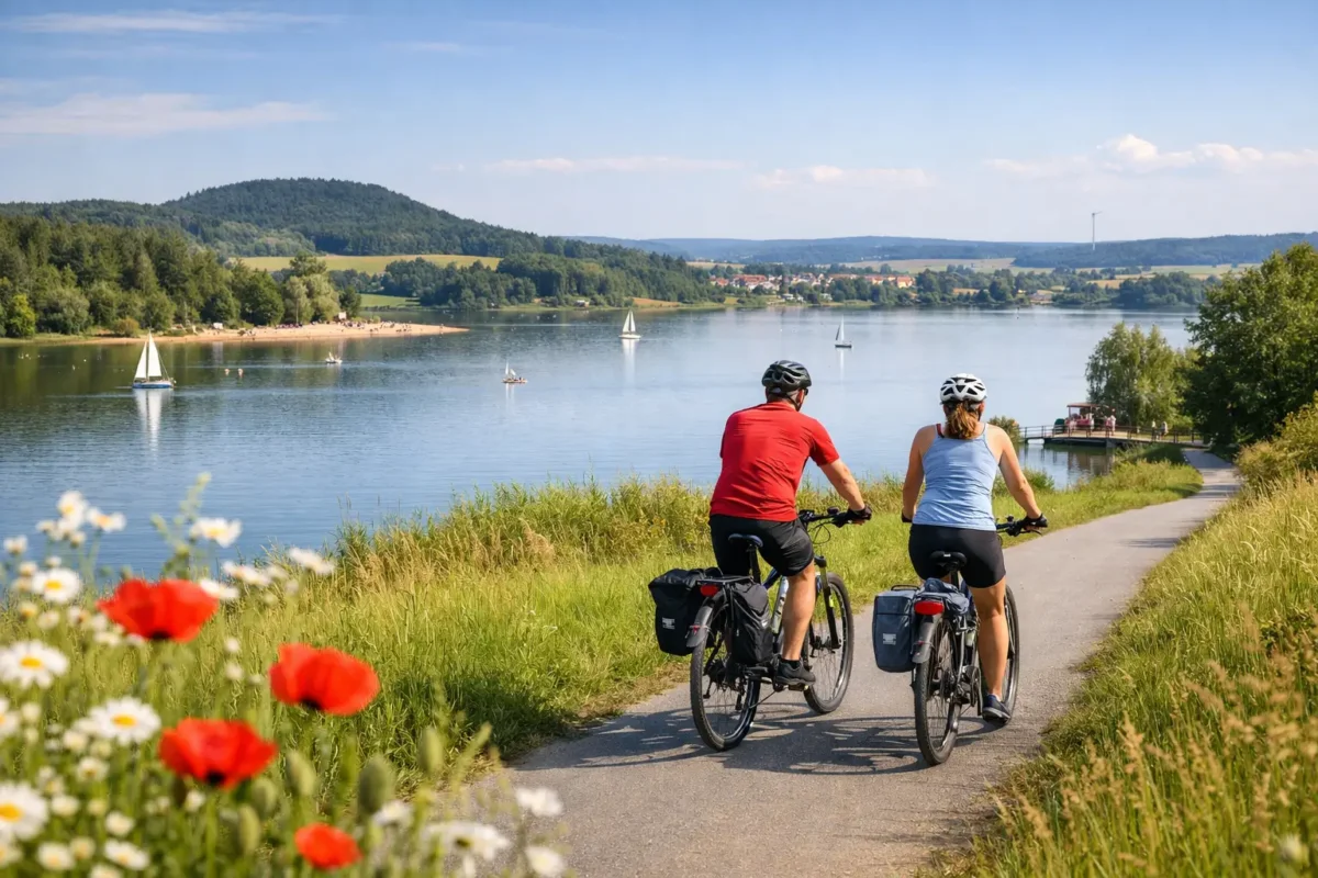 Die schönsten Radwege im Fränkischen Seenland