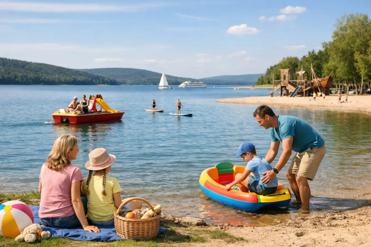 Familienfreundliche Ausflugsziele am Brombachsee