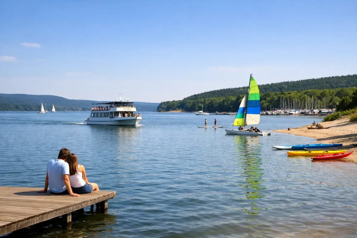 Was kann man am Brombachsee machen?