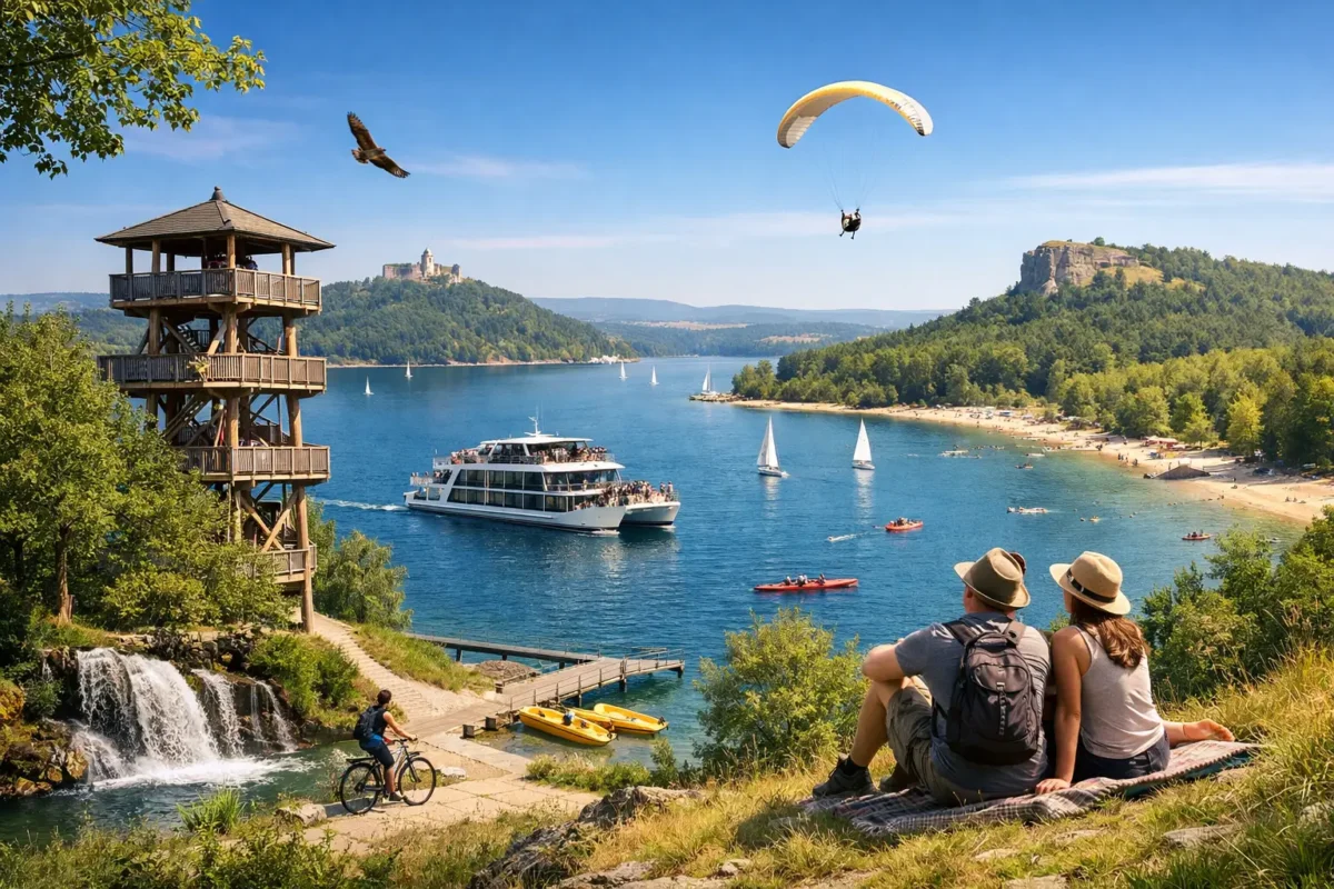 12 Ausflugsziele rund um Brombachsee