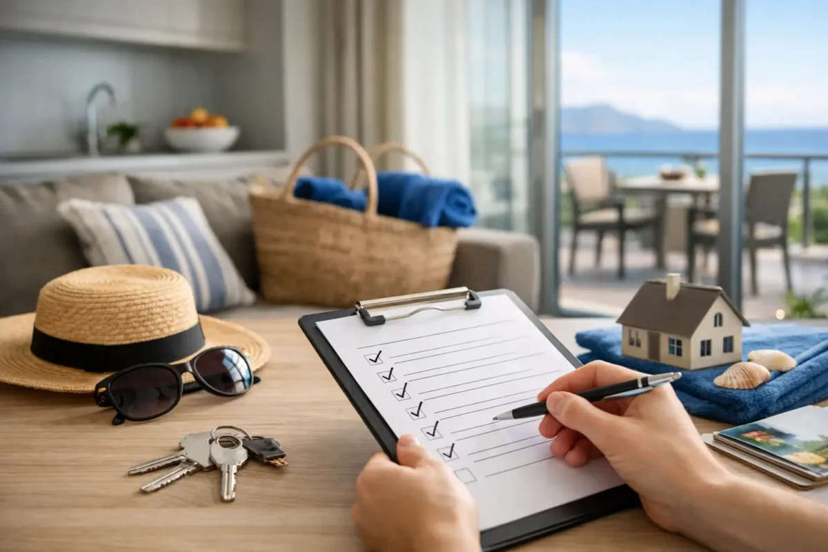 Ferienwohnung Komfort Checkliste für Ihren Urlaub
