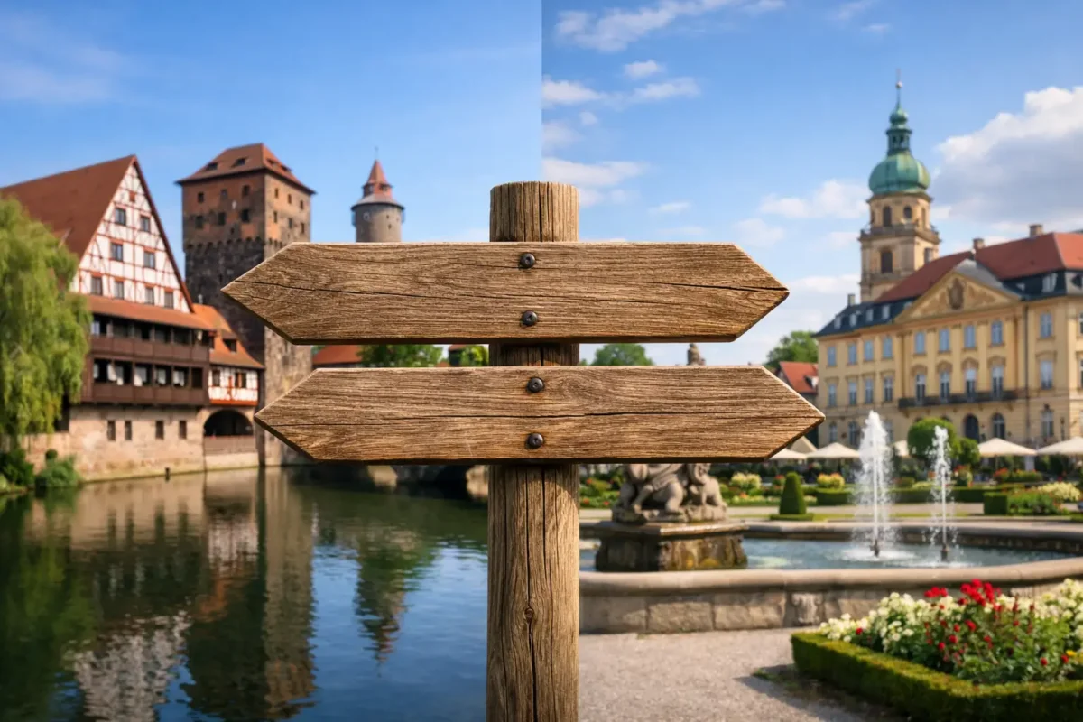 Nürnberg oder Ansbach besuchen? So entscheiden Sie